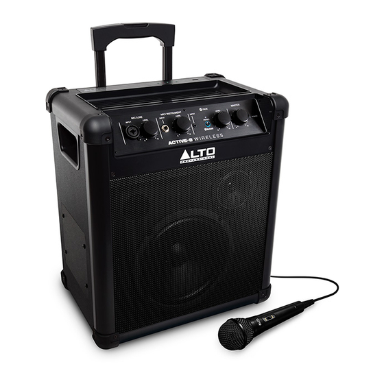 Alto Professional ACTIVE- WIRELESS Benutzerhandbuch