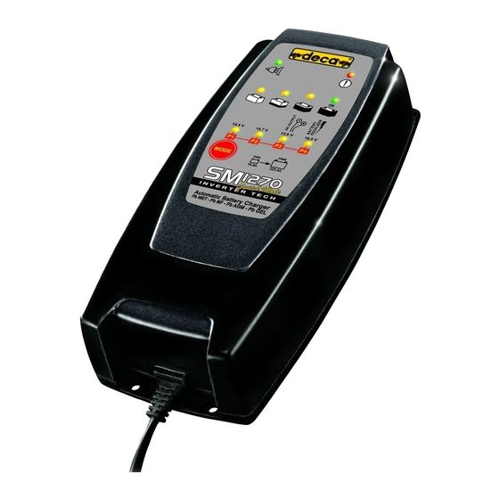 Deca sm 1270 Bedienungsanleitung