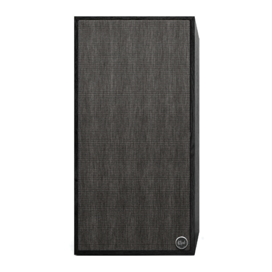 Klipsch THE NINES Bedienungsanleitung