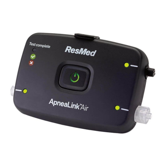 ResMed ApneaLink Air Benutzerinformation