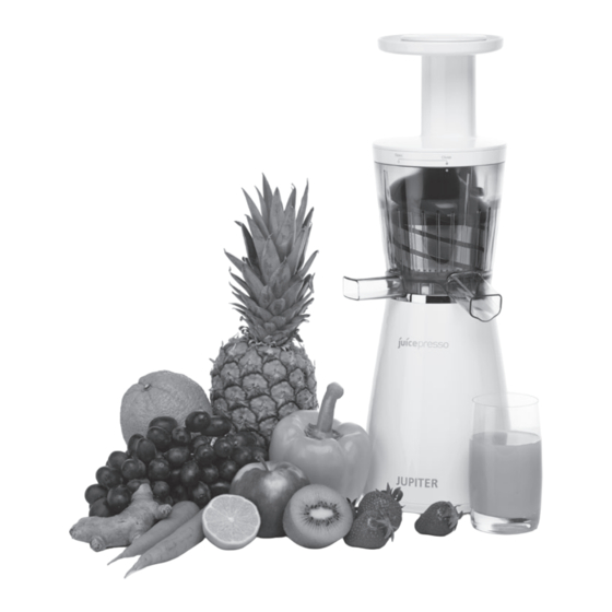 Jupiter juicepresso 867200 Gebrauchsanleitung