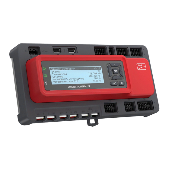 SMA Cluster Controller Installationsanleitung