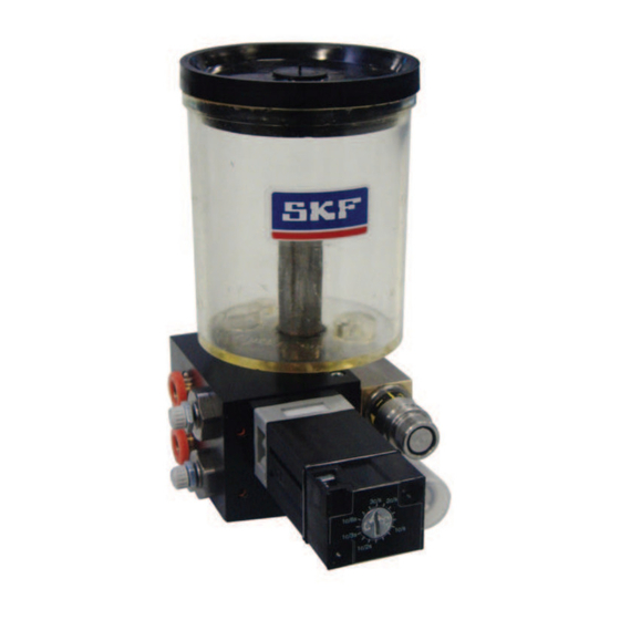 SKF Lincoln VectoLub VE1B Montageanleitung