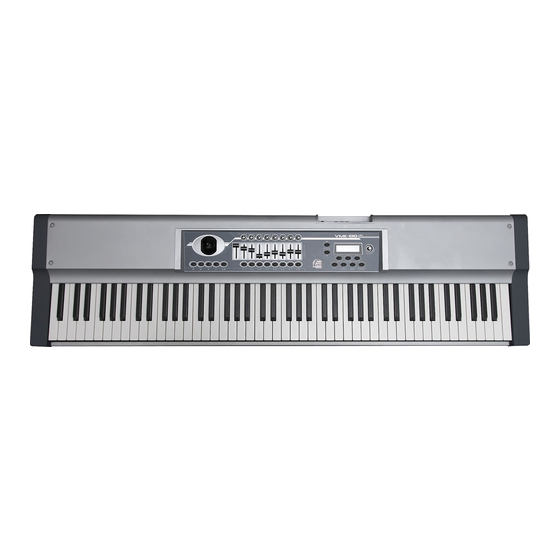 Studiologic VMK series Bedienhandbuch