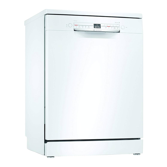 Bosch SMS2ITW33E Gebrauchsanleitung