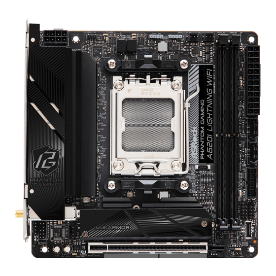 ASROCK PHANTOM GAMING A620I LIGHTING WiFi Benutzerhandbuch
