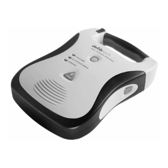 Defibtech LIFELINE Serie Benutzerhandbuch