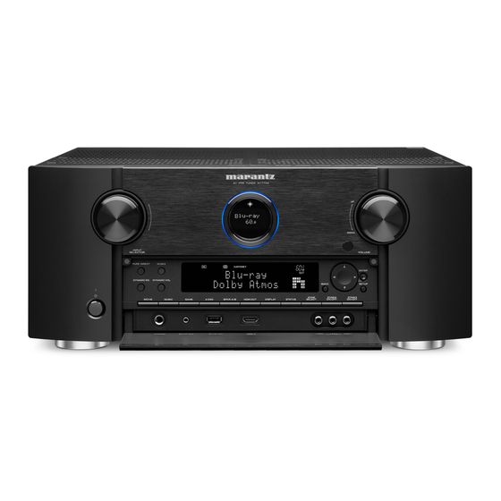 Marantz AV7702mkII Bedienungsanleitung