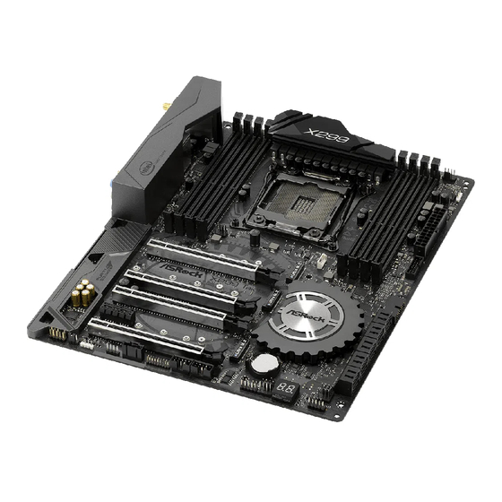 ASROCK X299 Taichi Bedienungsanleitung