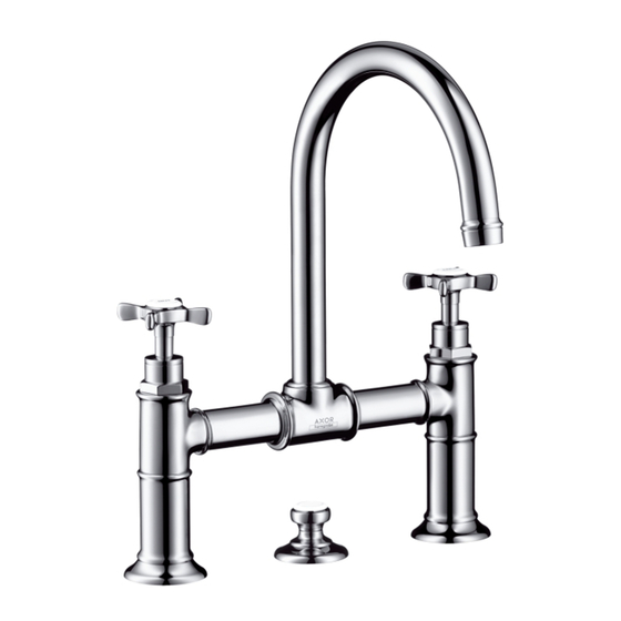 Hansgrohe Axor Montreux 16510-Serie Montageanleitung