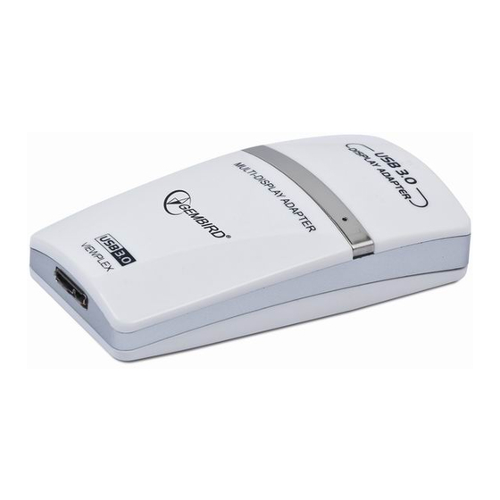 Gembird A-USB3-HDMI Handbuch
