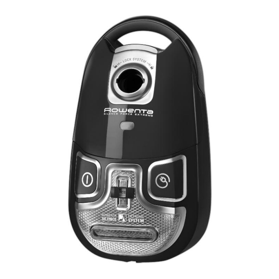 ROWENTA SILENCE FORCE EXTREME RO58 series Handbuch