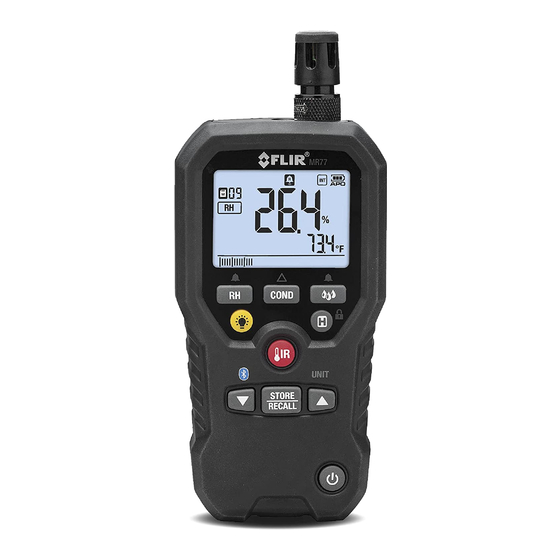 FLIR MR77 Benutzerhandbuch