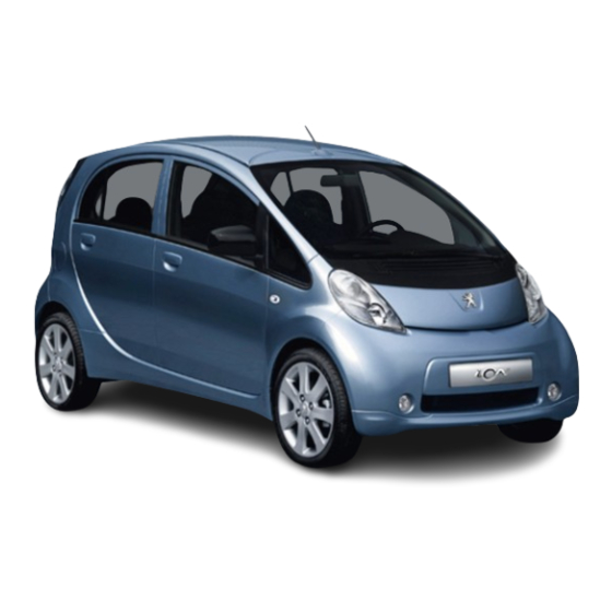 PEUGEOT ION Bedienungsanleitung