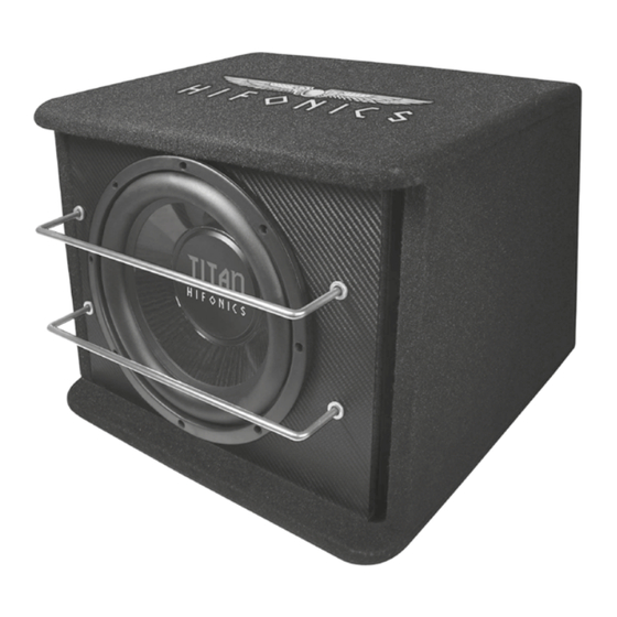 Hifonics TITAN TS200R Kurzanleitung