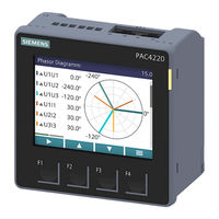 Siemens SENTRON 7KM PAC4220 Gerätehandbuch