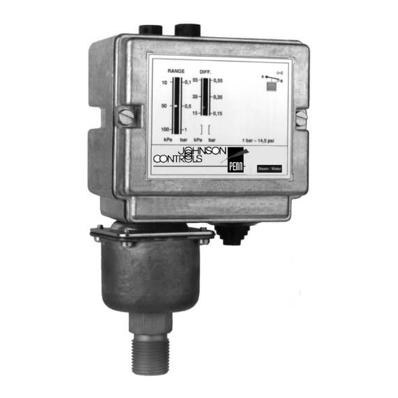 Johnson Controls P48 Serie Bedienungsanleitung
