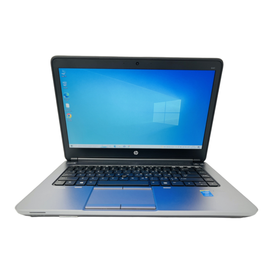 HP ProBook 640 G1 Benutzerhandbuch
