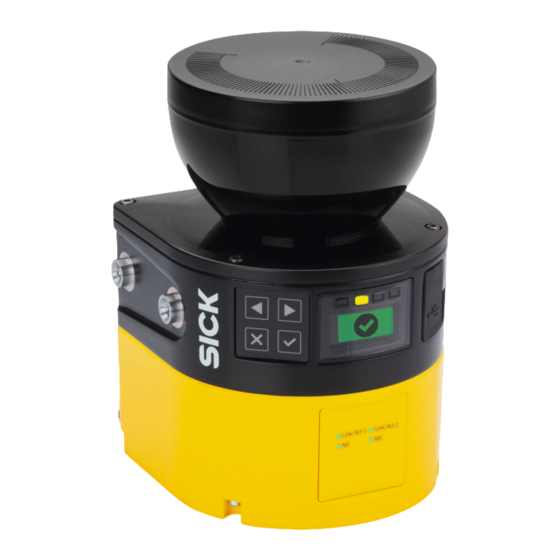 SICK microScan3 Pro I/O Betriebsanleitung