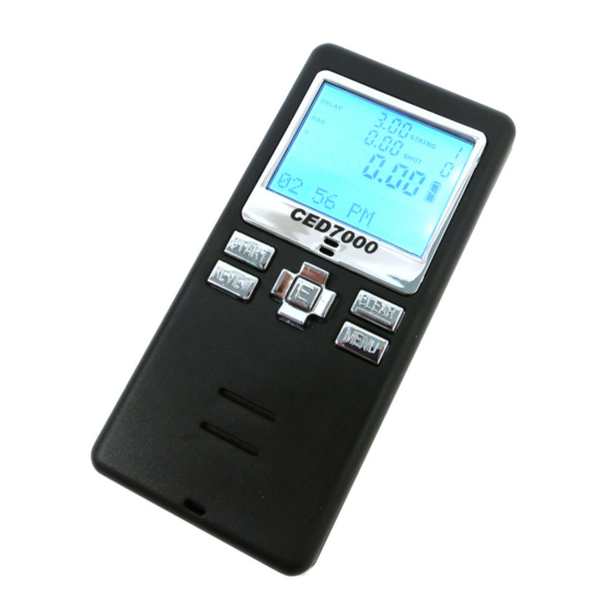 CED 7000 Bedienungsanleitung