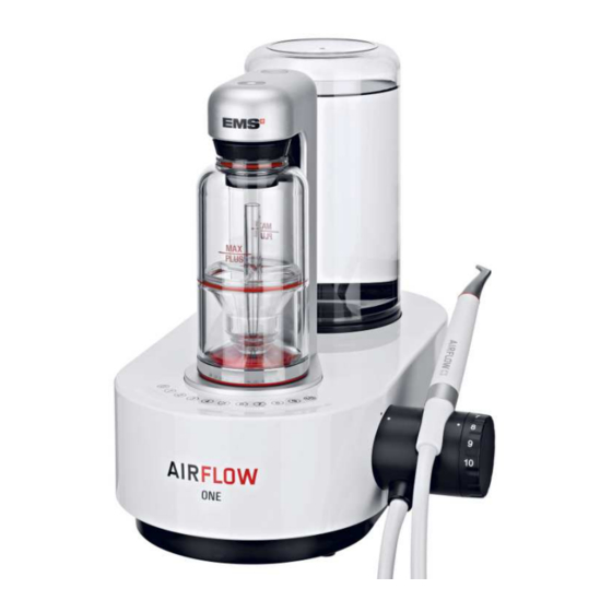 EMS AIRFLOW ONE KURZANLEITUNG PdfHerunterladen ManualsLib
