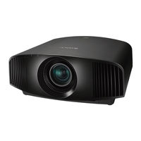 Sony VPL-VW290ES Bedienungsanleitung
