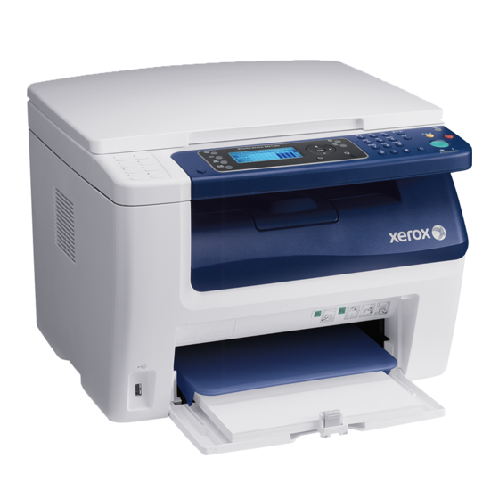 Xerox WorkCentre 6015 Kurzübersicht