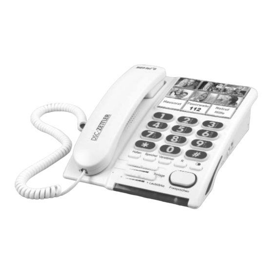 DSC NOT-Tel 6 Bedienungsanleitung