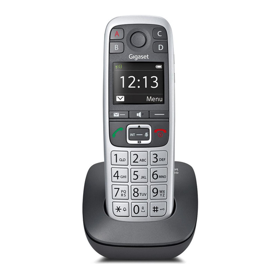 Gigaset E560 Bedienungsanleitung