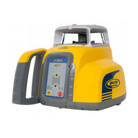 Spectra Precision LL300S Bedienungsanleitung