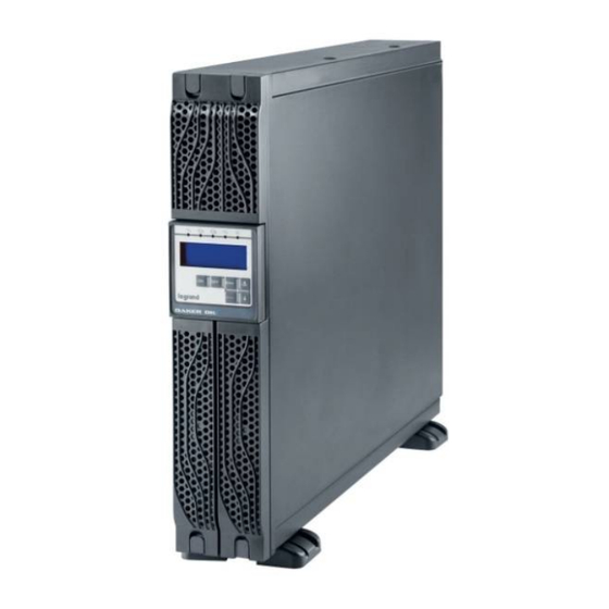 LEGRAND DAKER DK Plus 3000VA Bedienungsanleitung