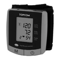 Topcom bpm wrist 2501 Bedienungsanleitung