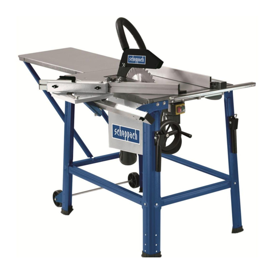 Scheppach HS120 o Originalanleitung