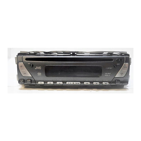 JVC KD-S1501 Bedienungsanleitung