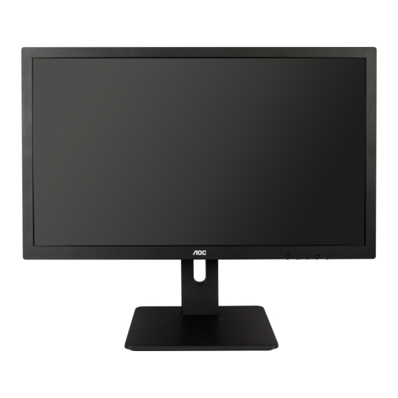 AOC I2375PQU Bedienungsanleitung