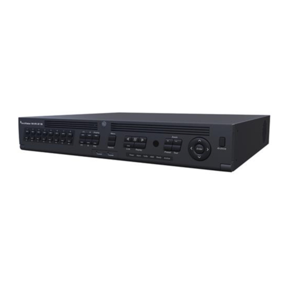 Interlogix TruVision NVR 21 Schnellstartanleitung