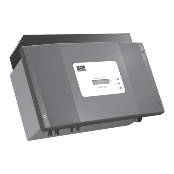 SMA WINDY BOY 1200 Installationsanleitung