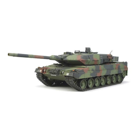 Tamiya LEOPARD 2A6 Bauanleitung