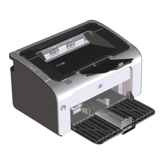HP LASERJET PROFESSIONAL P1100 Serie Leitfaden Zur Inbetriebnahme