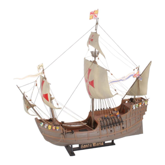 REVELL Columbus Ship Santa Maria Montageanleitung