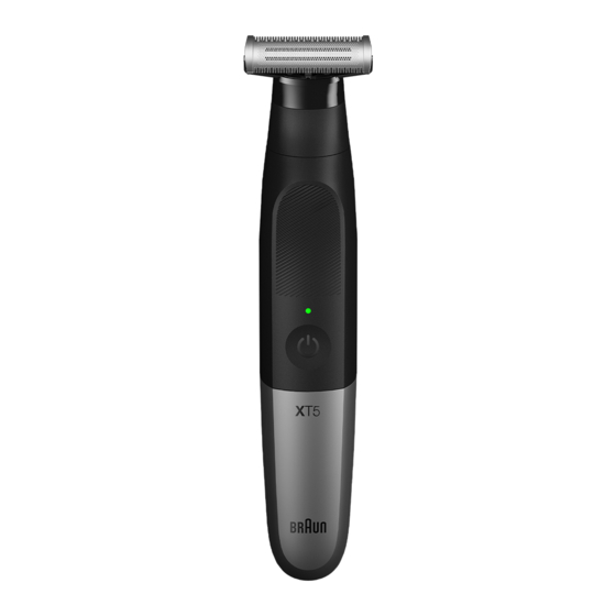 Braun XT5 Bedienungsanleitung