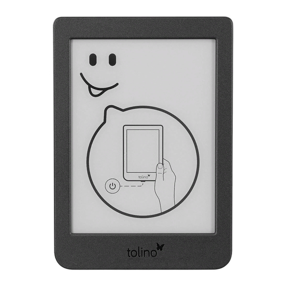 tolino eReader Benutzerhandbuch