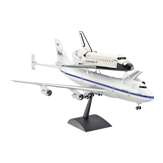REVELL Boeing 747 SCA & Space Shuttle Handbuch