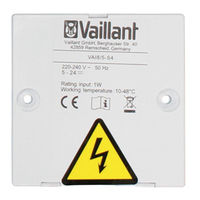 Vaillant VAI8/5-S4 Betriebs Und Installationsanleitung