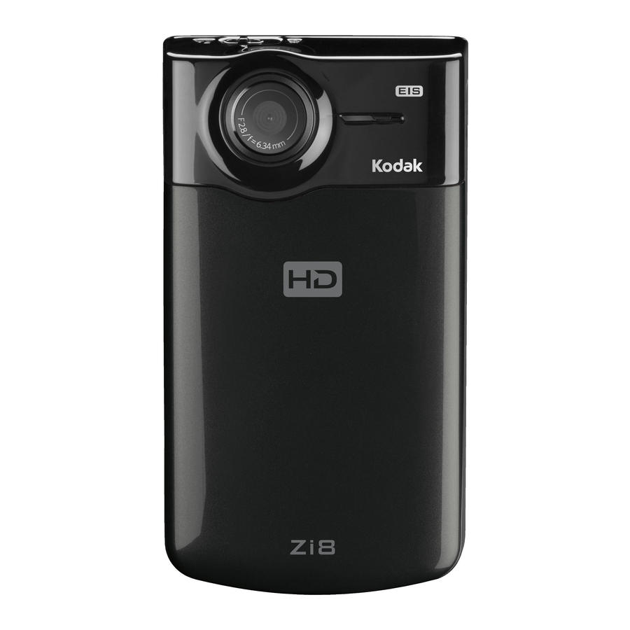 Kodak Zi8 Handbuch