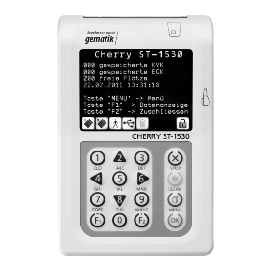 Cherry ST-1530 Kurzanleitung