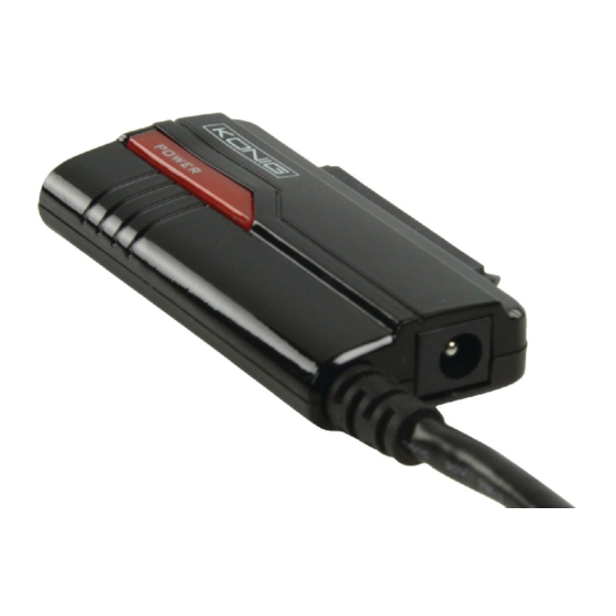 Konig Electronic CMP-USB3SAT10 Anleitung
