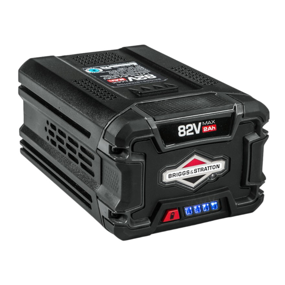 Briggs & Stratton EBSB2AH82 Bedienungsanleitung