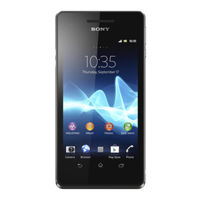 Sony Xperia V LT25i Bedienungsanleitung