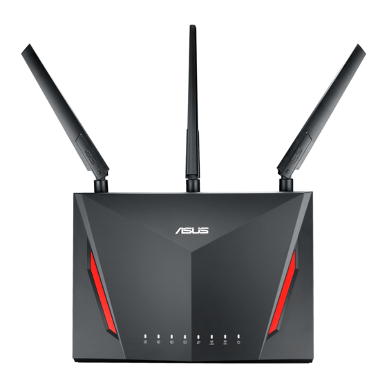 Asus RT-AC86U Schnellstartanleitung